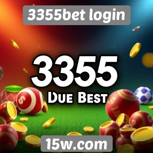 Plataforma 3355bet login oferece diversos jogos de azar